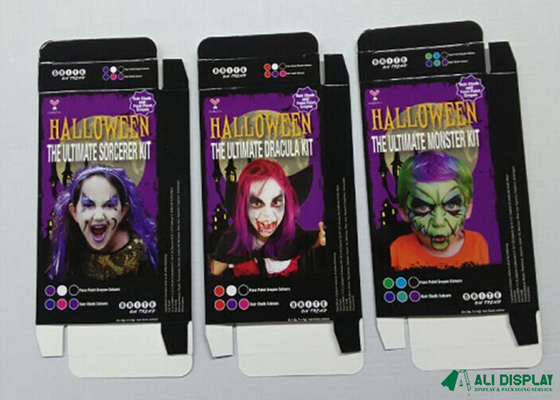 Pudełko kartonowe do makijażu na świąteczne produkty jednorazowego użytku Pudełka do pakowania z nadrukiem